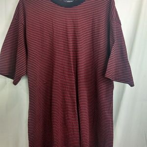 Vintage puritan striped shirt 2XL mens tee-shirt